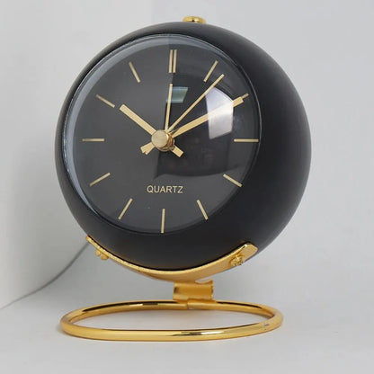 Minimalistische Scandinavische Bureauklok met Stil Quartz-Uurwerk
