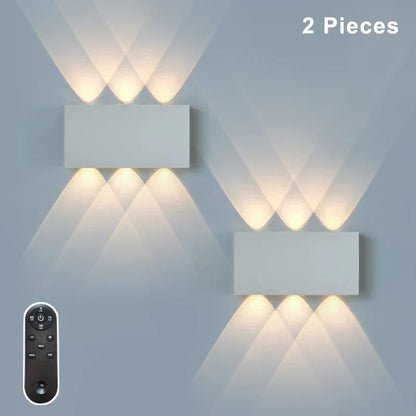 Draadloze Magnetische Wandlamp met Afstandsbediening - Dimbaar LED in 4 Kleuren
