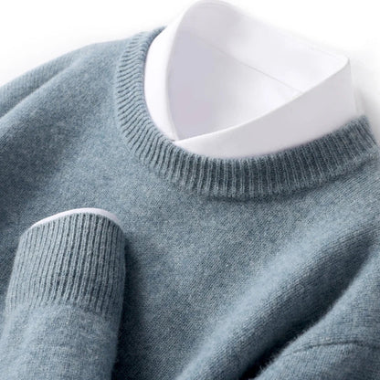 Merino Crewneck Sweater Heren Regular Fit