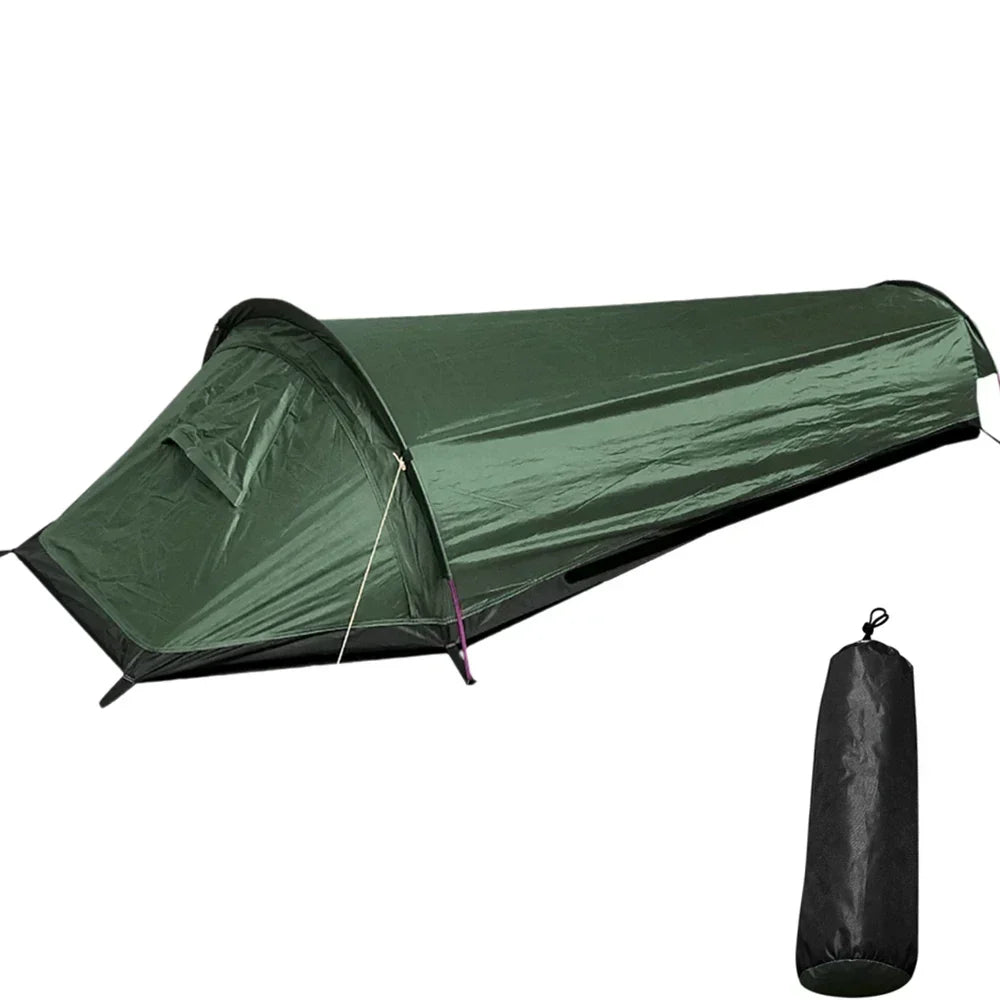 Ultralichte Solo Trekkingstent | Waterdicht & Winddicht | Aluminium Frame & Opbergtas