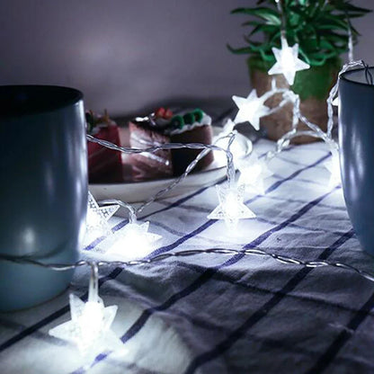 Sterren LED Lichtslinger - Sfeerverlichting voor Tuin, Terras & Binnen