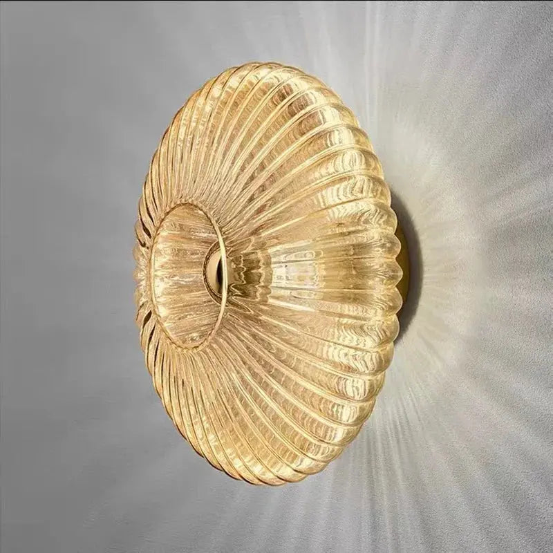 Wandlamp LumièreLux van Glas met Warme Gloed – De Sfeervolle Lichtaccentlamp