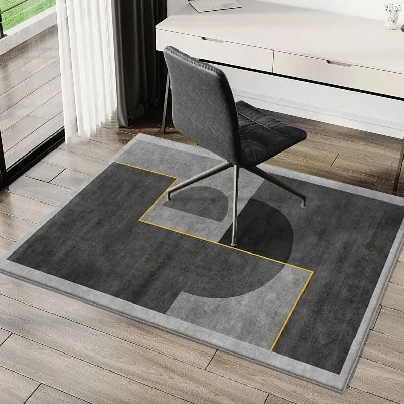 Zachte vloermat voor bureaustoelen – Wasbaar en antislip