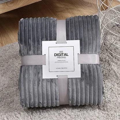 Ruitpatroon Fleecedeken 70x100cm - Zachte Microvezel Plaid voor Bank, Bed en Woonkamer