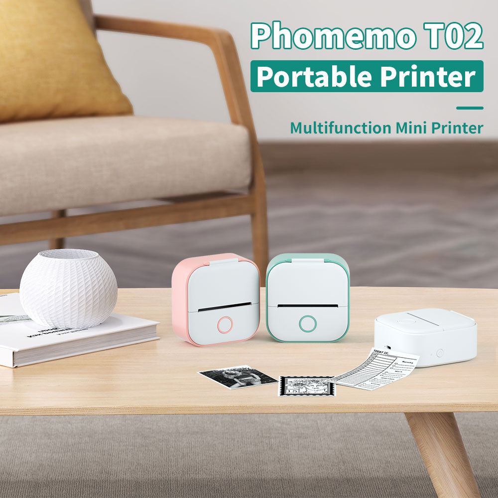 PocketPrint Mini – Draagbare Thermische Fotoprinter Zonder Inkt