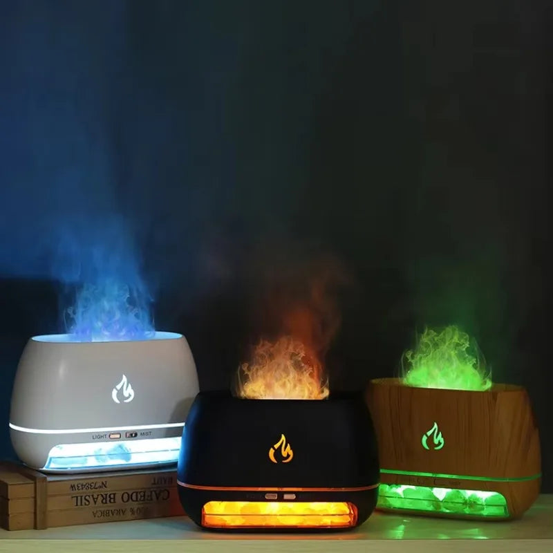 ZoutLicht Aroma Diffuser – Himalaya Zoutlamp met Geurverspreiding en Kleurenlicht