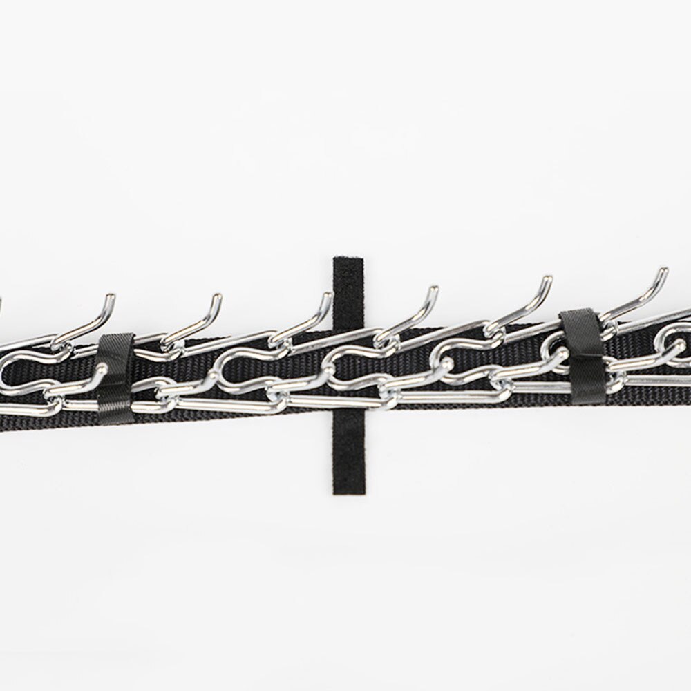 Nylon trainingshalband met comfortpunt en snelsluiting