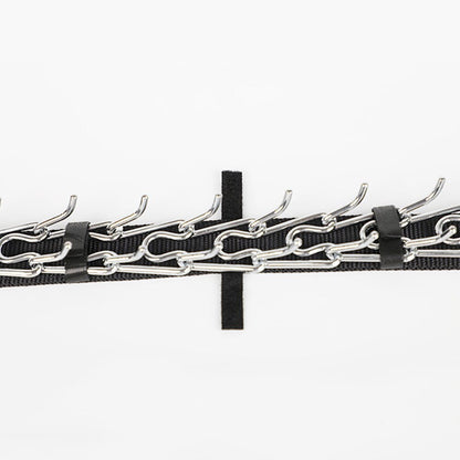 Nylon trainingshalband met comfortpunt en snelsluiting