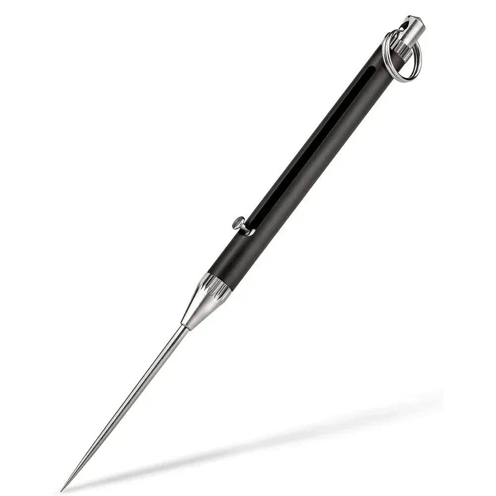 Draagbare Inklapbare Titanium Legering Tandenstoker met Sleutelhanger