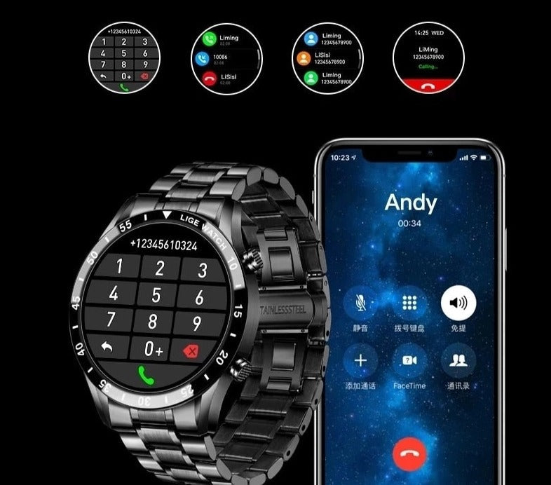 ConnectPulse 4G Smartwatch - Bellen en Connectiviteit vanaf je Pols