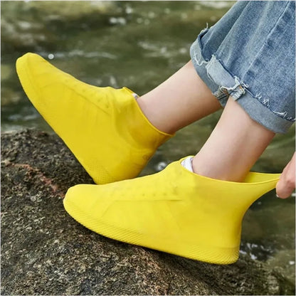 Flexibele Siliconen Overschoenen - Waterdicht & Antislip voor Regen en Modder