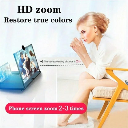 Telefoon Schermvergroter – Draagbare 10 Inch Smartphone Projector