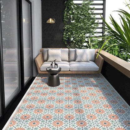 Geometrisch PVC Vloerkleed met Antislip - Keuken, Balkon & Woonkamer