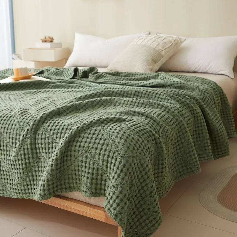 Scandinavische Katoenen Muslin Plaid – 100% Katoen, Zacht & Ademend