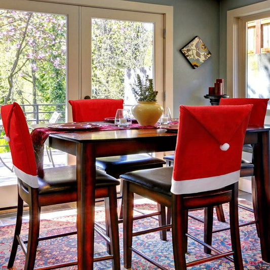 StoelVrolijk Stoelhoezen – Zachte Polyester Bescherming met Feestelijk Ontwerp