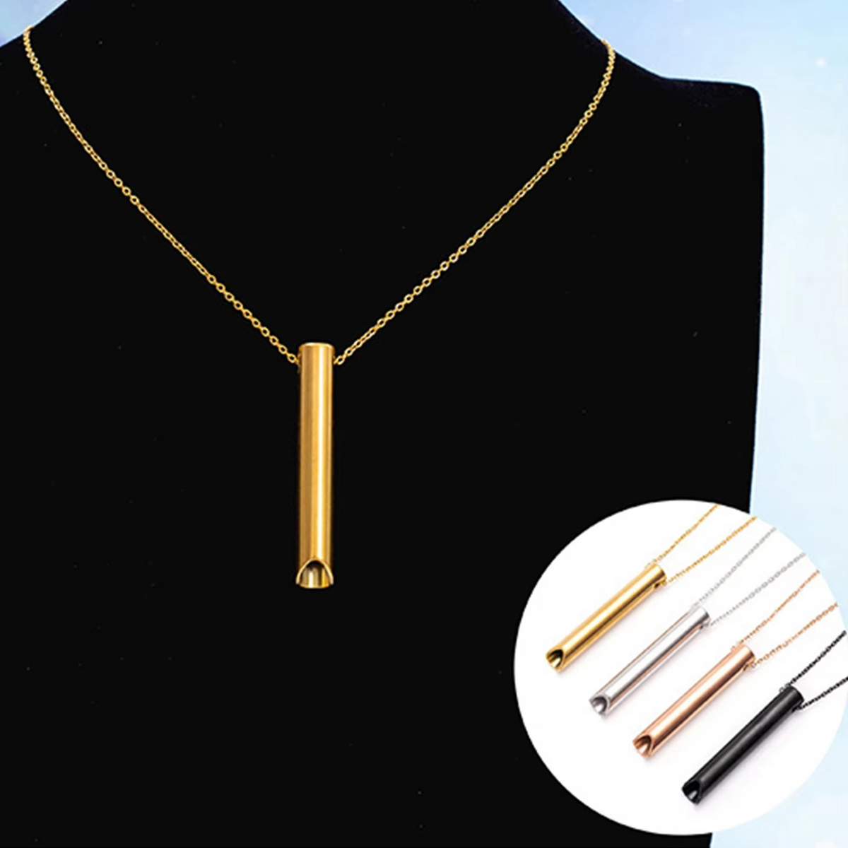 Ademhalings-ritme ketting voor mindfulness en ontspanning