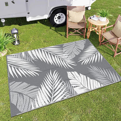 Dubbelzijdig Geweven Buitenkleed Polypropeen Waterdicht 274x366cm