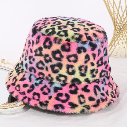 Fluweelzachte WinterHoed LuxePluche – Warme Unisex Bucket Hat voor Koude Dagen