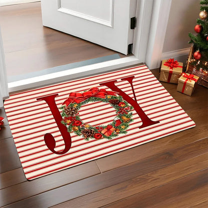 Feestelijke Winterdeurmat 40x60cm Antislip - Kerstdecoratie voor Entree