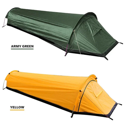 Ultralichte Solo Trekkingstent | Waterdicht & Winddicht | Aluminium Frame & Opbergtas