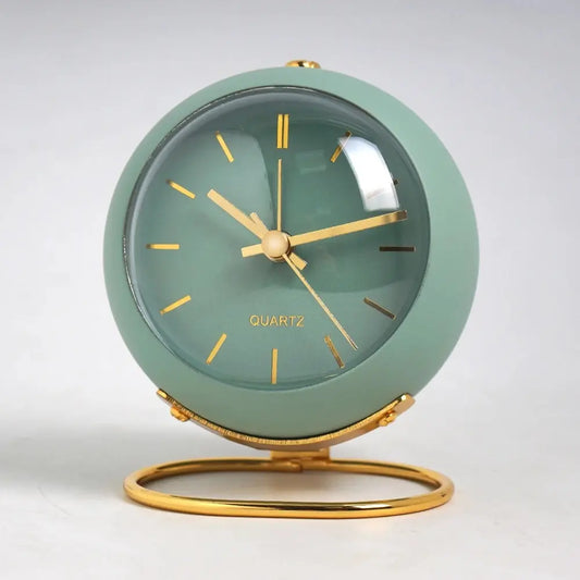 Minimalistische Scandinavische Bureauklok met Stil Quartz-Uurwerk