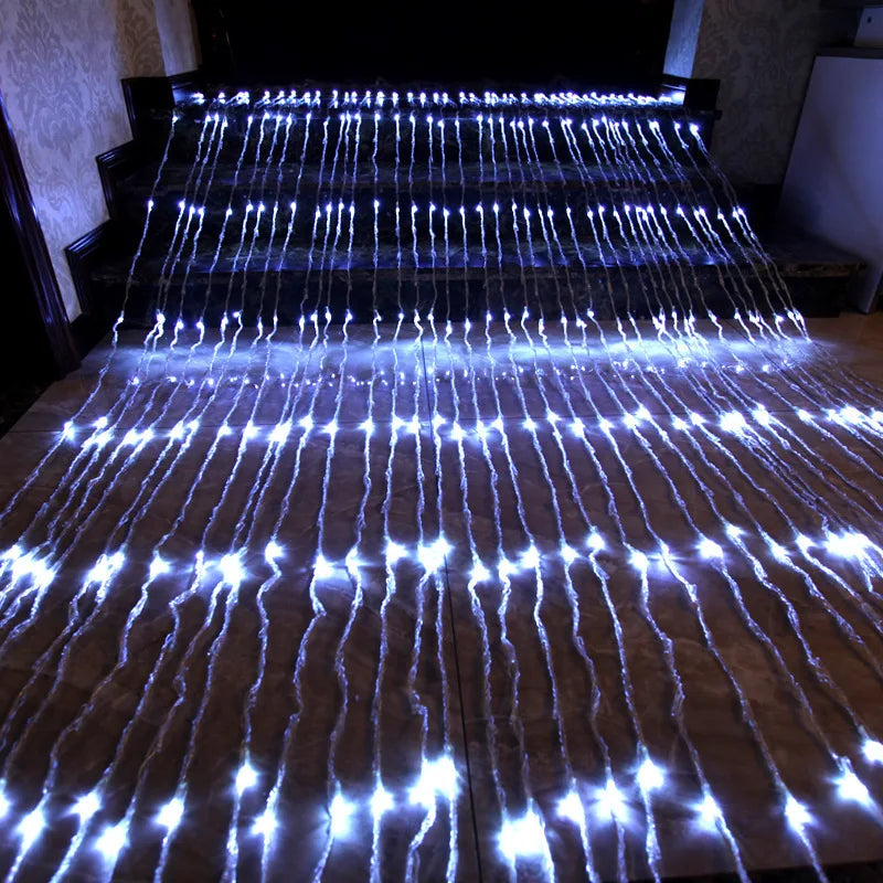 Kleurwisselende LED Gordijnverlichting – Decoratieve Lichtjes voor Raam en Muur