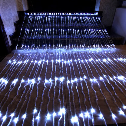 Kleurwisselende LED Gordijnverlichting – Decoratieve Lichtjes voor Raam en Muur