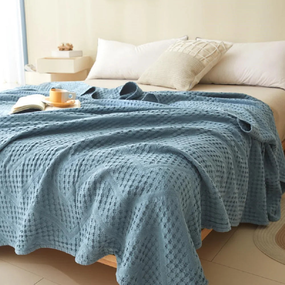 Scandinavische Katoenen Muslin Plaid – 100% Katoen, Zacht & Ademend