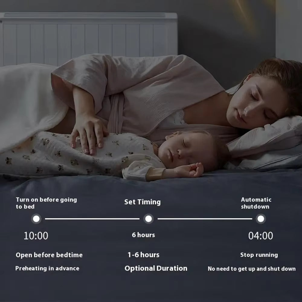 KlimaFlow Wandventilator met Keramische Verwarming en Afstandsbediening