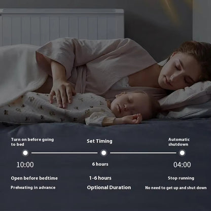KlimaFlow Wandventilator met Keramische Verwarming en Afstandsbediening