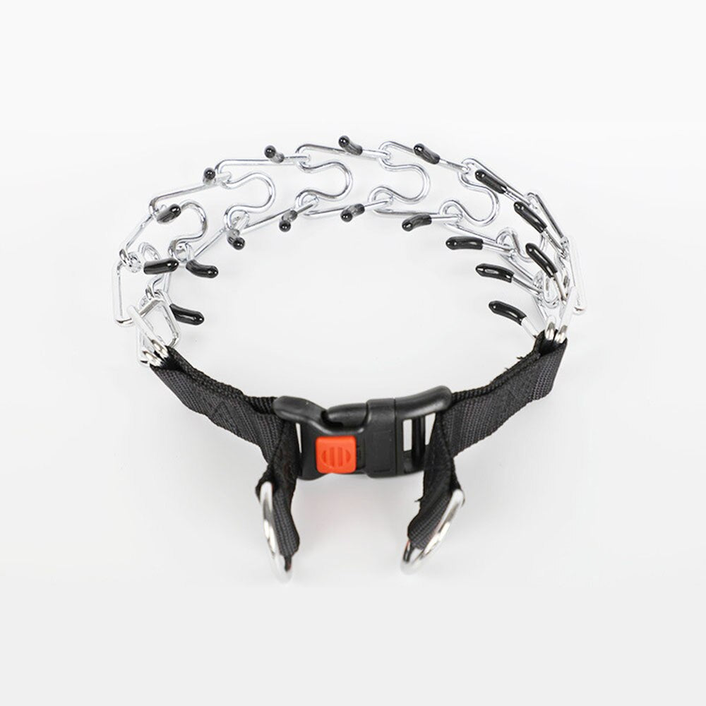 Nylon trainingshalband met comfortpunt en snelsluiting