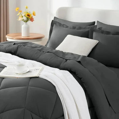 Polyester Winterdekbed Kingsize Effen - Zacht en Huidvriendelijk