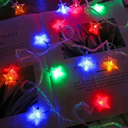 Sterren LED Lichtslinger - Sfeerverlichting voor Tuin, Terras & Binnen