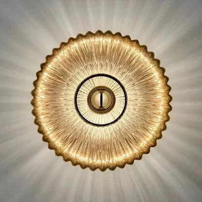 Wandlamp LumièreLux van Glas met Warme Gloed – De Sfeervolle Lichtaccentlamp