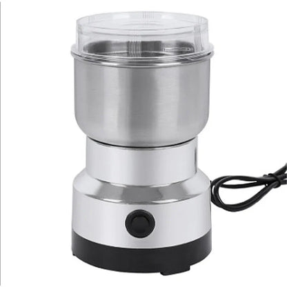 GrindMaster | Elektrische mini-molen | Mini Elektrische Molen 300ml – Ultrafijne Koffiemolen, Kruidenmolen, Babyvoeding Blender, Graanmolen met 2/4 Messen