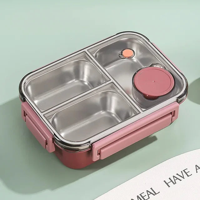LunchMate herbruikbare lunchdoos – Compact en praktisch voor school, werk & onderweg