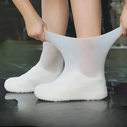 Flexibele Siliconen Overschoenen - Waterdicht & Antislip voor Regen en Modder
