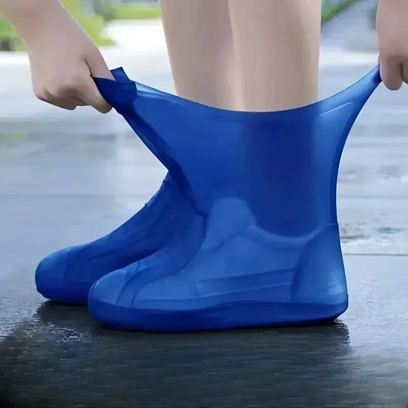 Flexibele Siliconen Overschoenen - Waterdicht & Antislip voor Regen en Modder