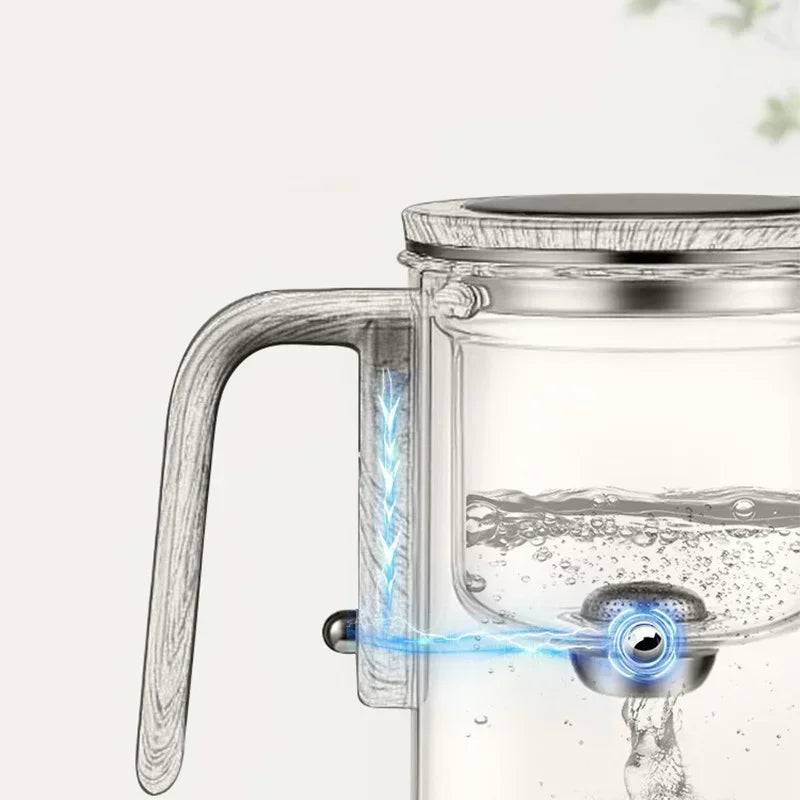 TheePuur Glassfera – Glazen Theepot met Los Filter voor Warme en Koude Thee