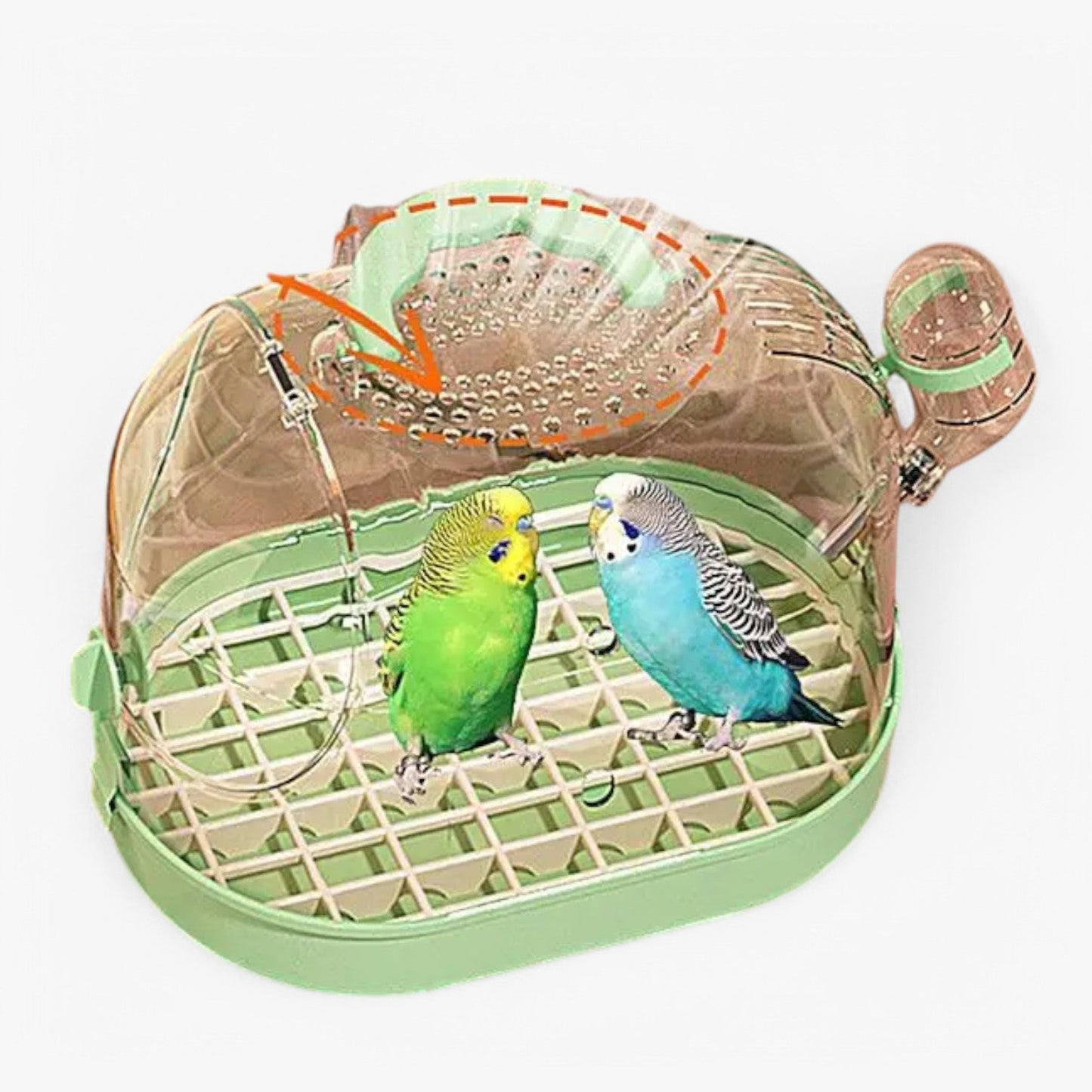 Luchtige Draagkooi "Vederlicht" voor Kleine Huisdieren en Vogels