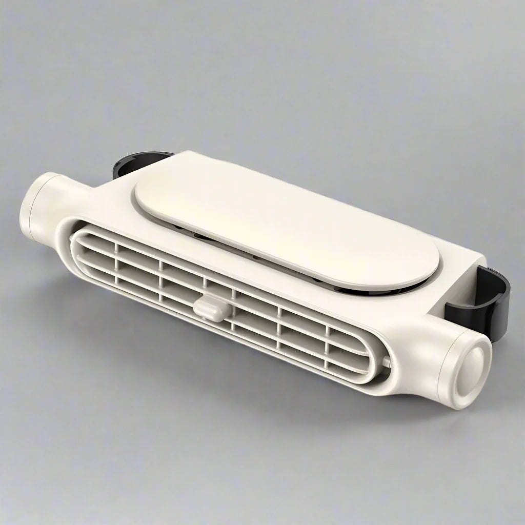 Zara Auto Hoofdsteun Ventilator – USB Compact Ventilatiesysteem voor Achterbank met 3 Snelheden