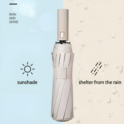Automatische paraplu – UV-bescherming SPF 50+, Compact & Windbestendig