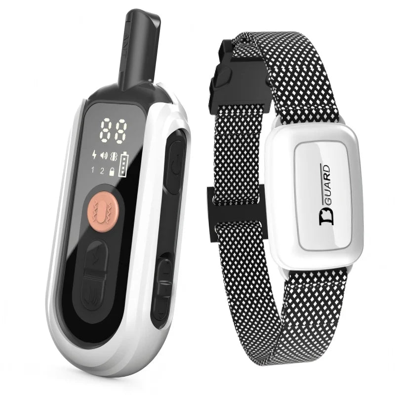 Waterdichte Trainingshalsband met Afstandsbediening – Vibratie, Piep en Statische Standen