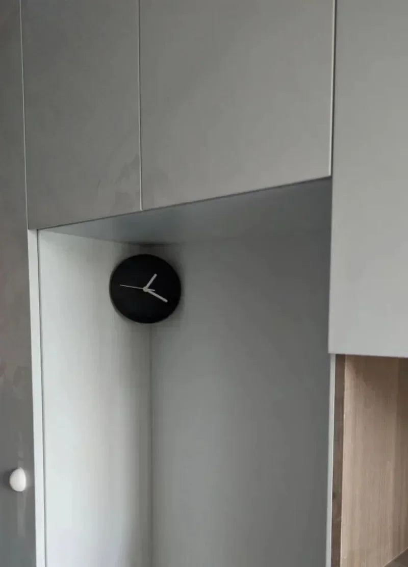 Hoekwandklok 3D-geprint - Modern design voor kleine ruimtes