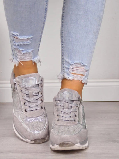 Dameswandelschoenen LoopZacht – Orthopedisch Comfort & Stijlvol Suède Design