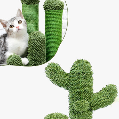 PlayGoal Cactus Krabpaal met Speelbal – Interactief Kattenmeubel