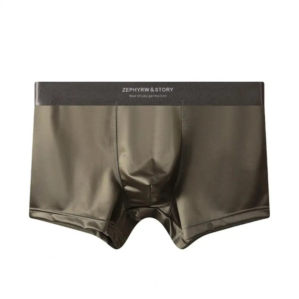 Zijdezachte Herenboxershort met Sculptuurpasvorm – De Luxe Lichaamsvormer