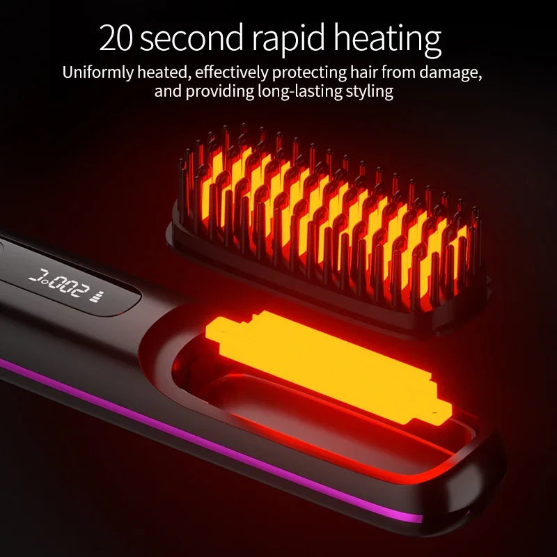 FlexStyle Draadloze Haarstyler met Keramische Verwarming