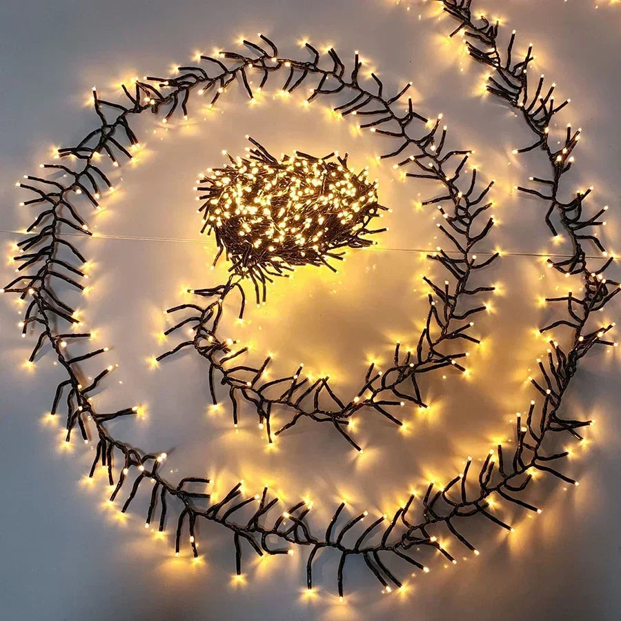 Warmwitte LED Lichtslinger 10 Meter – 1000 LED-lampjes voor Binnen en Buiten
