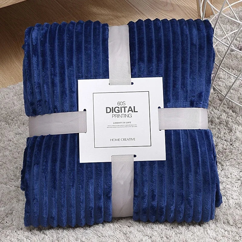 Ruitpatroon Fleecedeken 70x100cm - Zachte Microvezel Plaid voor Bank, Bed en Woonkamer